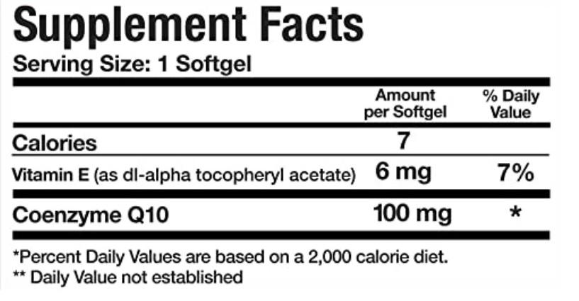 Qunol Ultra CoQ10 100mg, 3X Better Absorption, Antioxidant, 120 Softgels