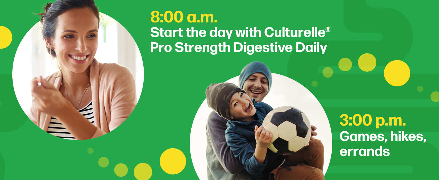 Culturelle Pro Strength Probiotics for Digestive Gut Health*, 12B CFU, 60ct