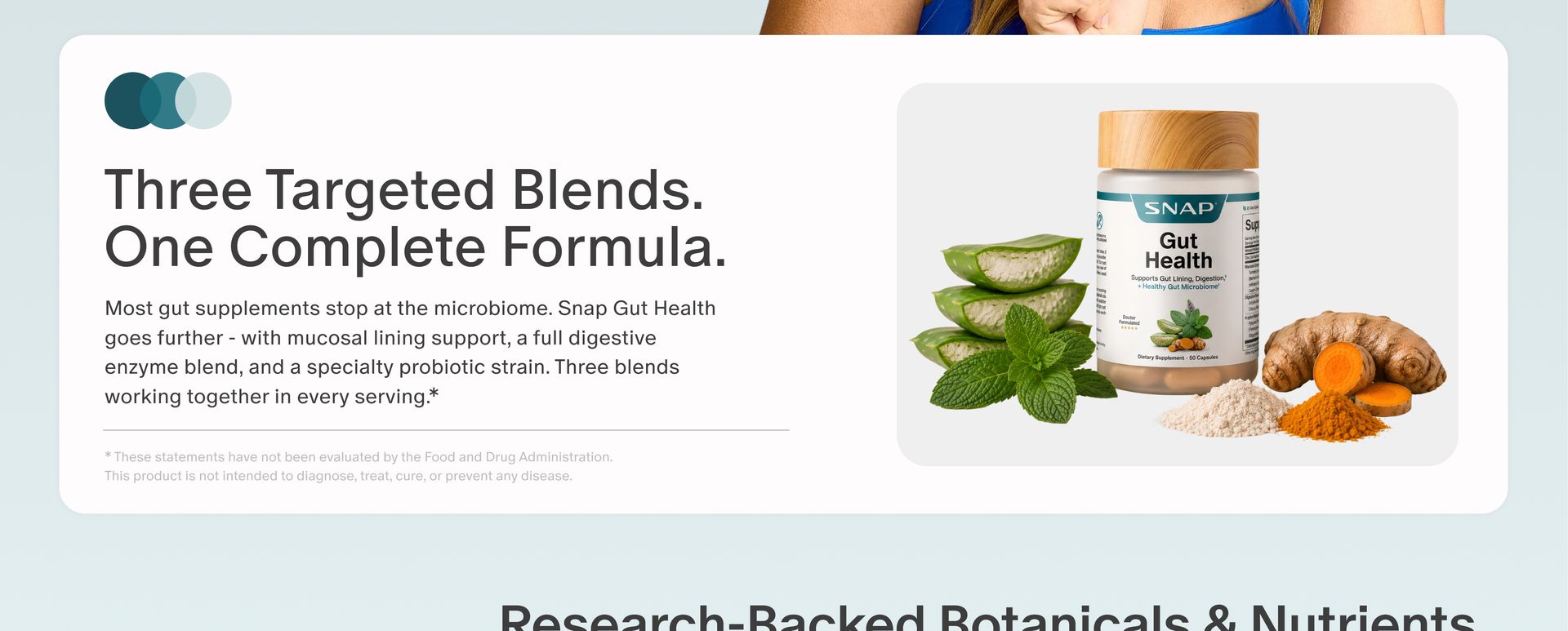 Snap Supplements Gut Health Supplement & Organic Spirulina Chlorella Bundle