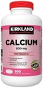 ikj Calcium 600 mg with Vitamin D3 Dietary Supplement 500 Tablets 2