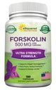 aSquared Nutrition Forskolin 500mg Max Strength-180 Kapseln,Forskolin Ergänzung für reine Gewichtsverlust Kraftstoff, Coleus Forskohlii Root - Forskolin Diät Pillen, Belly Buster Fat Burner 2X Slim Trim Lose