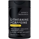 Sports Research® L-Theanine + Caffeine Nootropic Supplement - 60 Softgels