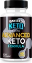 Shredded Keto Pillen, Premium Keto Shred Weight Loss Capsules, Alle natürlichen Keto Ergänzung zu unterstützen Fitness und Körper Tore, offizielle ShreddedKeto Bewertungen (60 Kapseln)