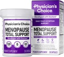 Physician's CHOICE Menopause Probiotische Ergänzung für Frauen - unterstützt Hormon Balance, Hot Flashes, Nacht Sweats, Gewichtsmanagement, Bloating & Gut Health - mit Black Cohosh, Resveratrol + - 30ct