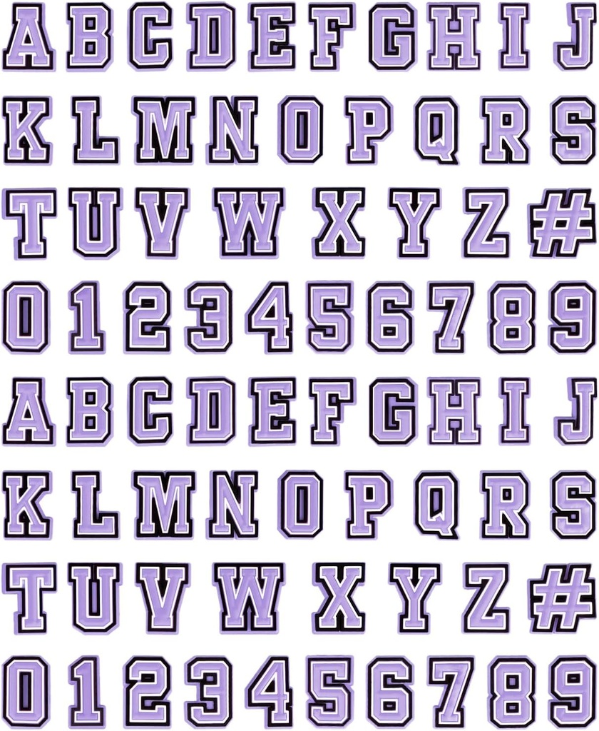 74 Pack Letter Dekoration Charms 0-9# Anzahl, Alphabet ABC-Z Zeichen, Sport Home Dekoration DIY für Jungen Mädchen Teenager Männer Frauen und Erwachsene