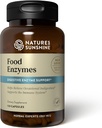 Nature's Sunshine Food Enzymes - Verdauungshilfe mit Präbiotika und Probiotika für Gutgesundheit - Verdauungsenzym-Ergänzung für Verdauungsgesundheit und Relief von okzialen Verdauungsstörungen