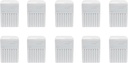 für Siemens/Signia 2.0 Mini Receiver Wax Guards Filter Hörgerät Zubehör Cerumen Stop Reinigungswerkzeug Ersatz #10966257 10-Pack/80 Filter (Sony C10 & E10 Kompatibel)