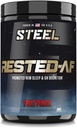 Stahl-Ergänzungen Rested-AF I Deep Sleep Aid and Muscle Recovery Powder mit GABA & Valerian Root Extract | Stress Relief und kognitive Unterstützung | 30 Portionen (Fruit Punch)