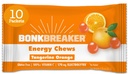 Bonk Breaker Energy Chews, Dairy-Free, Glutenfreie Zutaten, um schnelle Energie und Fokus, 1 Box von 10 Packungen, Tangerine Orange