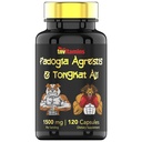 Fadogia Agrestis & Tongkat Ali Supplement: 1500mg - 120 Kapseln | 750mg Jeder von Tongkat Ali (Longjack) & Fadogia | Ultra-Potent Formel für Männer für Sporternährung, sportliche Leistung, & Muskeln*