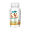 JETZT Nahrungsergänzungsmittel, DHA Kinder 100 mg, Unterstützt Gehirngesundheit*, Fruchtgeschmack, 60 Kaubare Weichgele, Verpackung kann variieren
