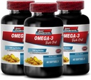 Omega-3 8060 Fischöl - Fischöl - Fischöl-Ergänzungen, Fischöl Omega 3 Nahrungsergänzungsmittel, Omega 3 Nahrungsergänzungsmittel, Wild Alaskan Fischöl, Pure Omega 3-3 Bot 180 Softgels