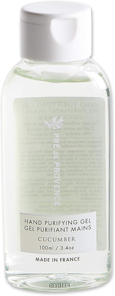 Pre de Provence Advanced Cool Based Hand Sanitizer Gel Moisturizes & Softens Hands, 3.4 Folyékony hagymák, Uborka