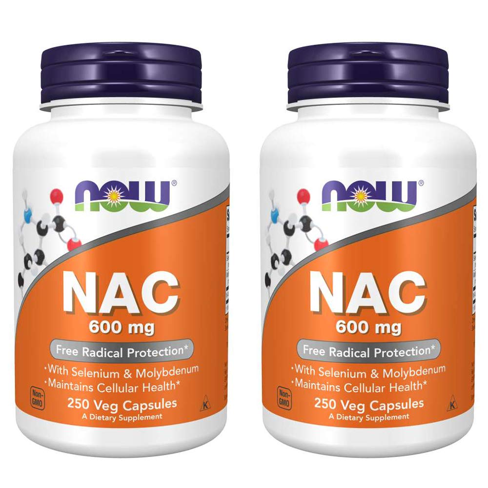Most Foods Nac- Acetyl Cystein 600mg, 250 Vcaps (500 (250X2))
