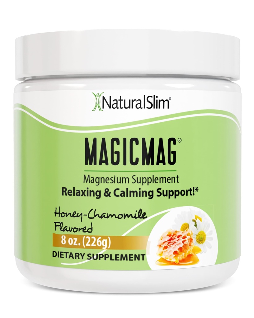 NaturalSlim Magicmag Pure Magnézium Citrate Powder Stress, Székrekedés, Izom, Heart Health, és alvászavar