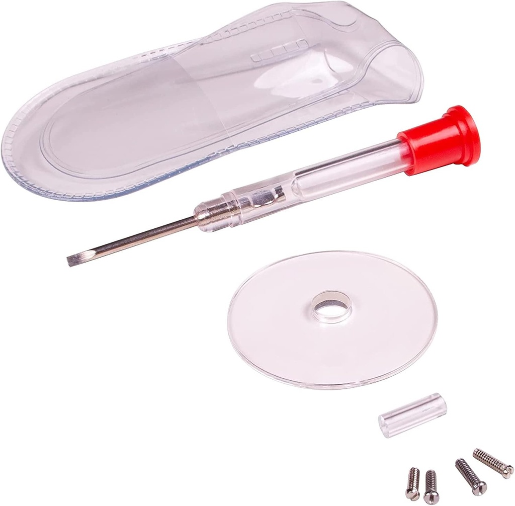 Apex Brillen Reparatur-Kit - Brillen Reparatur-Kit mit kleinem Schraubenzieher,Eyeglas Schrauben, Lupe Glas, Schraubenführer, &amp; Aufbewahrungstasche - Universal Brillen Reparatur-Kit zum Lesen von Gläsern, &amp; Sonnenbrillen