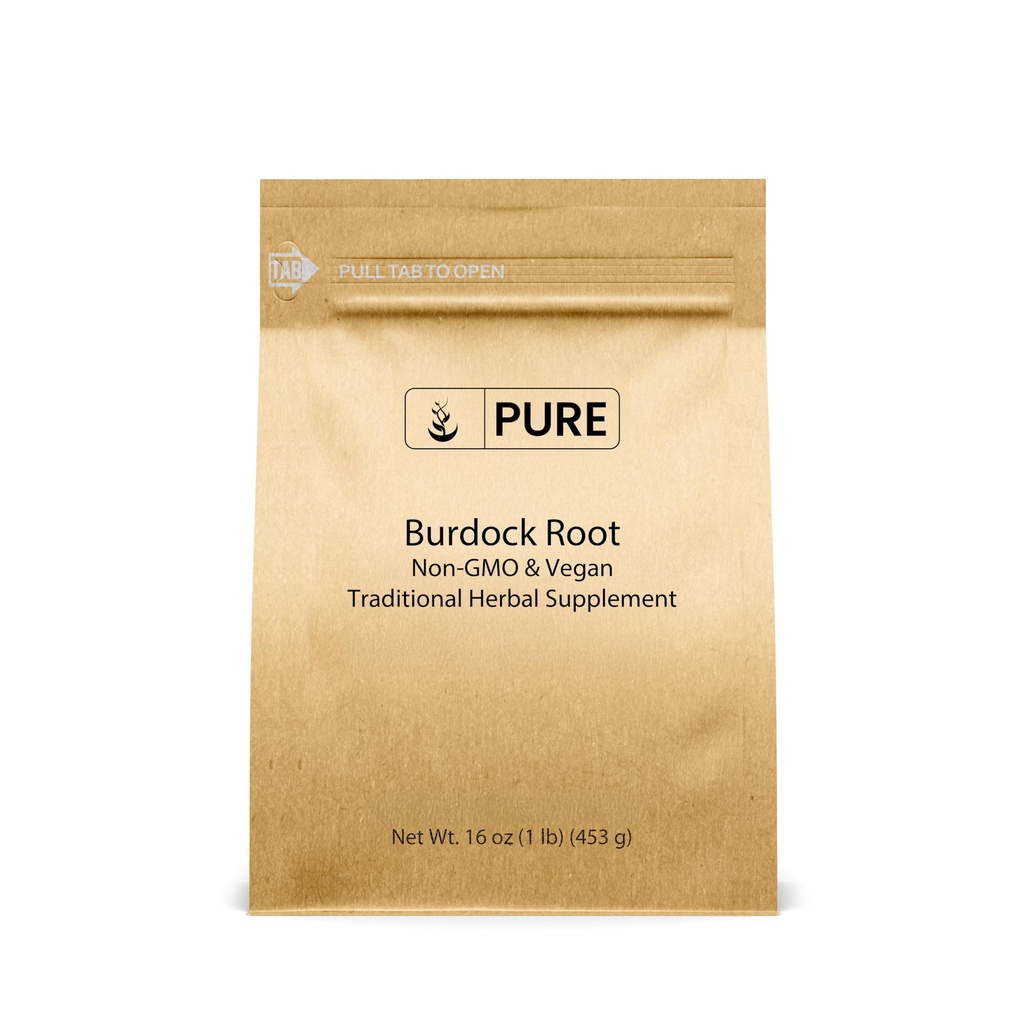 Pure Original Ingredients Burdock Root Extract (1 lb) Lab- Versified, Non-GMO
