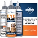 Alle Tiere Augen Wash Tropfen für die Linderung rosa Auge, Allergien Symptome, Infektionen & Runny, trockene Augen - Schmerzfreie Behandlung hilft Abrasionen, Irritationen & Konjunktivitis zu verhindern