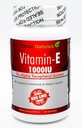 Vitamin E 1000 IU 50 Softgel Kapseln Natürliche Unterstützung über alle Gesundheit Energie Gesundheit Körperliche Aktivität Made in USA Gluten Free FDA Registrierte Einrichtung cGMP Non GMO