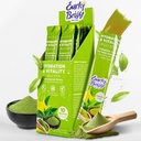 Jelly Sticks - Matcha- Flavoored for Better Morning Után Ivás, Máj támogatás & Vitality Taurine & DHM, Feel Refreshed and Energized, 18gX10ea