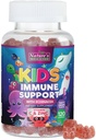Kinder Immununterstützung Ergänzung Gummi - Tägliche Kinder Vitamine C, Zink & Echinacea - Gummy für Kinder Immunität Unterstützung, Alter 4 und oben, Natürliche Berry Flavor, Non-GMO, Gluten-Free & Vegan - 120 Gummis