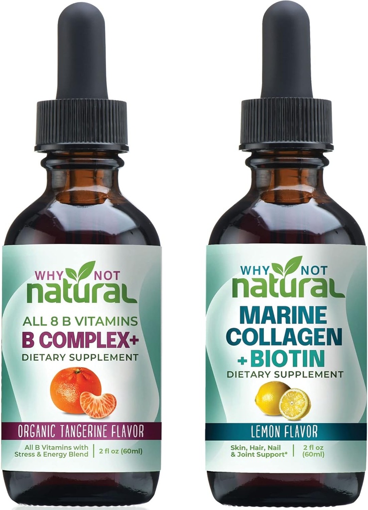 Warum nicht natürliche Vitamin B Komplex flüssige Tropfen und Marine flüssige Kollagen für Haare, Haut und Nägel