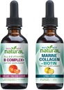 Warum nicht natürliche Vitamin B Komplex flüssige Tropfen und Marine flüssige Kollagen für Haare, Haut und Nägel