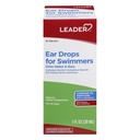 Leader Ear Drops für Schwimmer, Dries Wasser in Ohren, Isopropyl Alkohol 95%, Alle Altersgruppen, Im Vergleich zu Swim-Ear, 1 fl oz