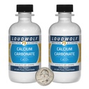 Calciumcarbonat / 6 Unzen / 2 Flaschen / 97+% reines Lebensmittel-Grad/Fine Powder/USA