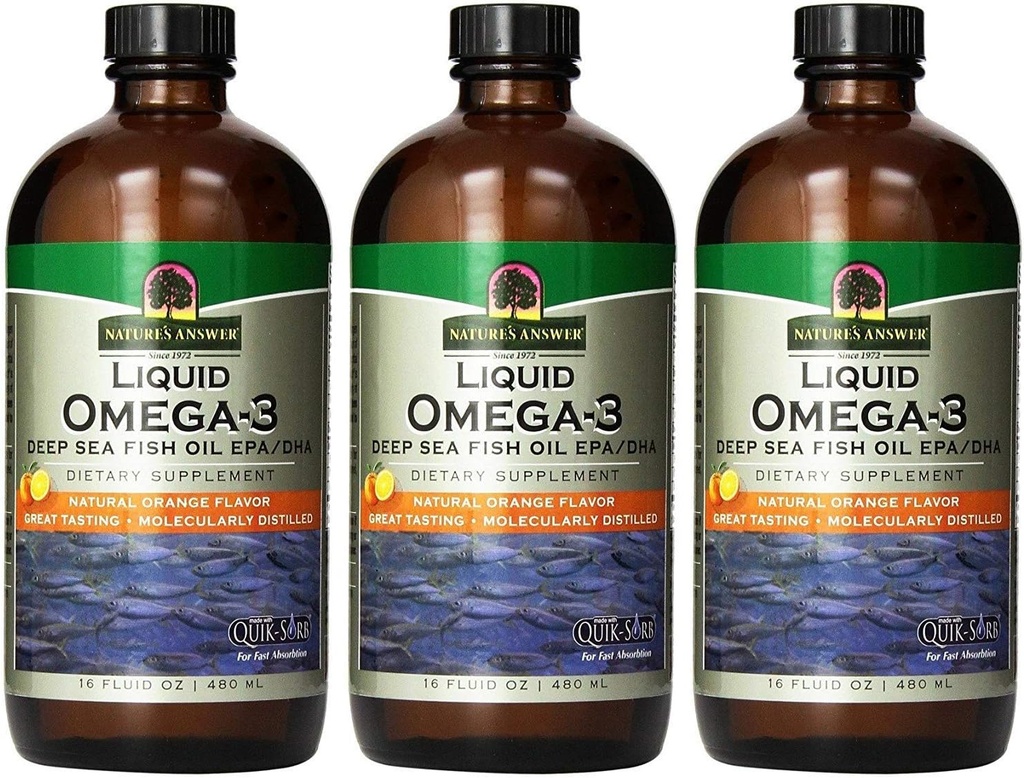 (3 PACK) - Numbers Response - Omega 3 Image 124; 480ml