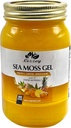 Lizzey 100% Bio, Ananas Flavored Sea Moss Gel mit Turmeric & Ginger für Immun-Gesundheit und Verdauungsunterstützung, für Männer und Frauen, All Natural Superfood Supplement