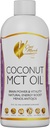 Coco March N.M.D MCT Oil - Intermittáló éhezés támogatás, Metabolizmus, Brain Power Boost, Természeti energia kókusz, mentes a glutén, Dairy, Soy, Vegan & Keto- Friendly, 32 Fl Oz