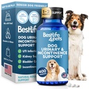 Dog UTI und Kidney-Unterstützung, natürliche Inkontinenz und Blasen-Kontrolle für Hunde reduziert unfreiwilliges Leaking, urinäre Trakt Probleme, Flush Out Bladder Stones & verbessert Hunde Nierengesundheit (400 Pillen)