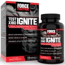 Kraft-Faktor-Test X180 Zündung Gesamt Testosteron-Booster für Männer mit Fenugreek Seed und Grüner Tee-Extrakt, um Lean Muskel, Boost Energy zu bauen und Leistung zu verbessern, 120 Zähler