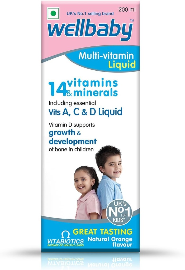 Walbaby Multivitamin Liquid for Baby 200ml