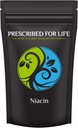 Verschrieben für Leben Niacin Pulver | Vitamin B3 für Hautgesundheit und Verdauungsunterstützung | Vegan, Glutenfrei, Non GMO | Nicotinic Acid Powder (25 kg / 55 lb)