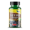 Amerika Medic & Science Neuro Booster (60 Kapseln) | Nahrungsergänzungsmittel für Gehirngesundheit | Vitamin Pillen für bessere Gedächtnis und kognitive Funktion | mit Coenzym Q10, ALA und Acetyl L-Carnitin