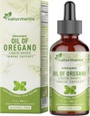 Naturments Oregano Öltropfen für Immununterstützung & Gut Health. Vegan, Non-GMO, Sugar Free & Gluten Free Organic Wild Mediterranean Oregano Öl mit Bio Extra Virgin Olivenöl - 1 Fl Oz 30 Ml