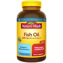 Nature Made Fish Oil Omega 3 Supplements, 1200 mg Softgels, Omega 3 Fischöl für gesunde Herzunterstützung, 230 Softgels, 115 Tage Versorgung