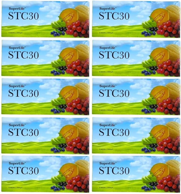 Superlife 10 Packs STC30 Stem Cell Anti Aging Csökkentett ráncok csipkék finom vonalak Texture Superlife world (15 tasak / csomag)