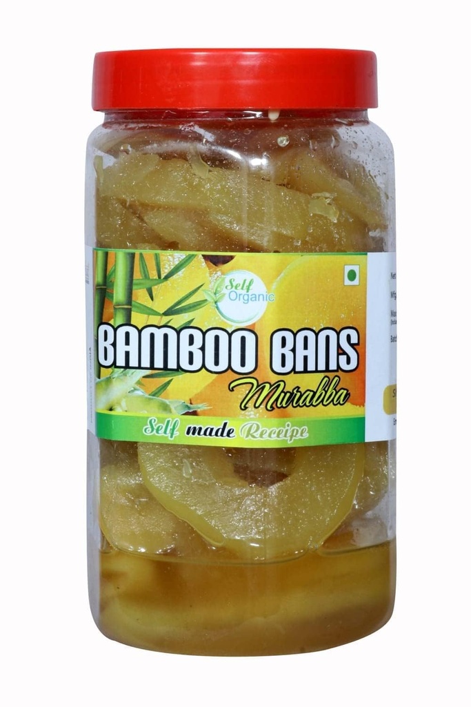 SENTA hausgemachte leckere süße Bambus Murabba | frisch & natürlich bereit zu essen Bans Ka Morabba - Hilft zu erhöhen Höhe | Keine künstlichen Farben & Additive (1 Kg)