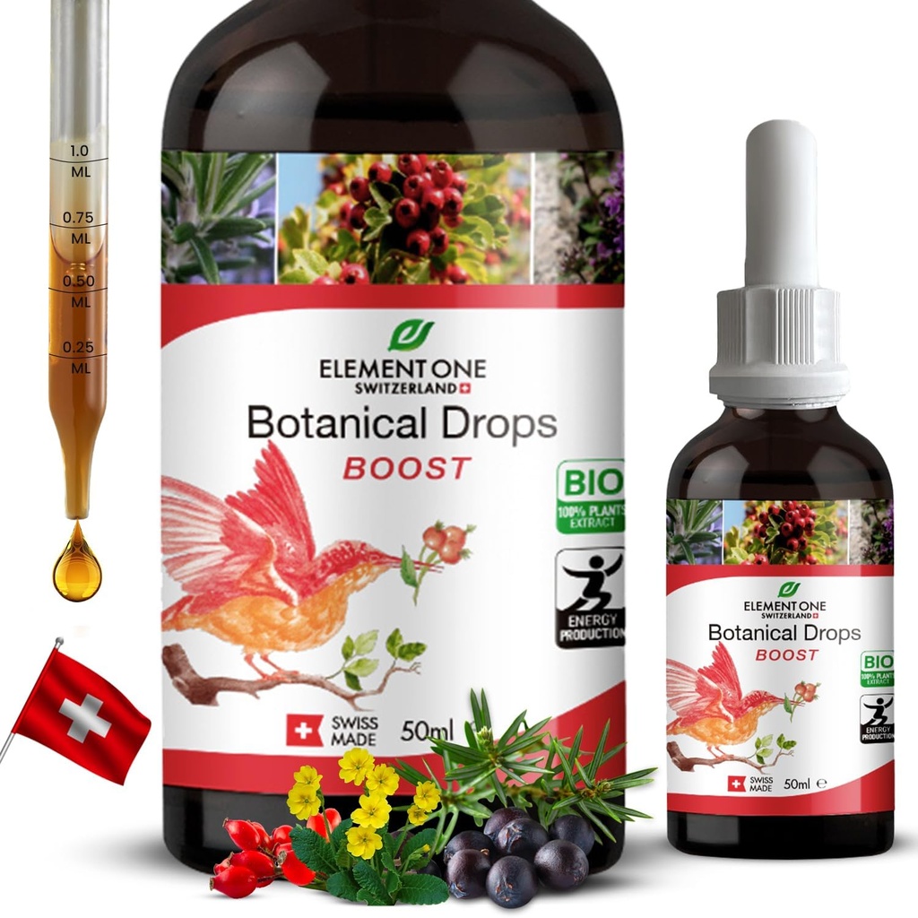 Natürliche Botanische Tropfen Boost, Stoffwechsel & Gewichtskontrolle Tropfen, Flüssigkeitstropfen für Frauen & Männer, beste natürliche Fettkontrolle & Immununterstützung Tropfen (50ml)
