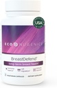 EcoNugenics BreastDefend DIM- kiegészítés a nők mell egészsége, ösztrogén hormon egyensúly, immun támogatás - Turmeric Curcumin, Reishi & Turkey Tail Gomba, Quercetin, Astragalus - 30 kapszula