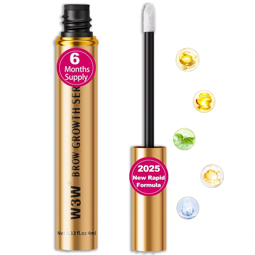 Eyebrow Growth Serum, 2025 Frissített Rapid Eyebrow Growth Serum for Stronger, Healthrious Eyebrows (Frissített Brow Surem)