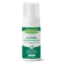 Medline Remedy Clinical No-Rinse Foam Cleanser, Vanilla Scent (4 fl oz) - Hydrating Shampoo und Body Wash für empfindliche Haut, Paraben und Sulfate frei, Für Gesicht, Haar, und alle Altersgruppen