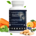 Ocu-Plus-Formel - Augengesundheitsergänzung mit Lutein & Zeaxanthin - Unterstützt visuelle Klarheit, Nachtsicht & Macular Health - mit Bilberry, Ginkgo Biloba & NAC - 60 Kapseln