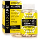Heliocare Advanced Niacin B3 Supplement: Fernblock PLE Extrakt 240mg Pro Servieren - Unterstützt Hautzellengesundheit W/Antioxidant Reiches Vitamin B3 Niacin 500 mg - 120 Vegan Kapseln