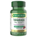 A természet Bounty Melatonin 3 mg gyors feloldódás, alvászavar kiegészítés, alvászavarok felnőttek számára, cseresznye ízű, 240 gróf (1-es csomag)