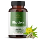 HERBAMAMA Rhodiola Rosea Supplement – Rhodiola Rosea Capsules for Stress Relief & Mental Focus Support* – 100 Vegan Capsules (50 Servings)