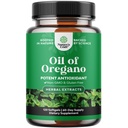 Wild Oregano Öl Softgels - Super Concentrated Softgels Öl von Oregano mit Carvacrol 70% für Verdauung & Immununterstützung - Kräuterergänzungen für Darmreinigung, Körperdetox & Repair - 120 Ct